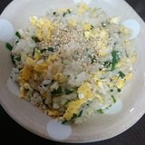 残り飯で造るネギチャーハン